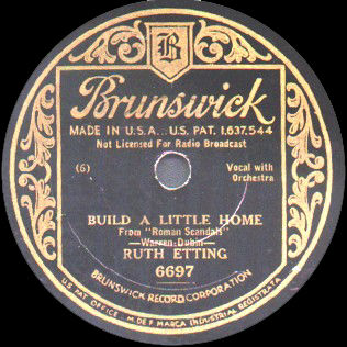 78-Build A Little Home - Brunswick 6697